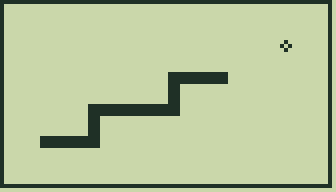 Snake during a game